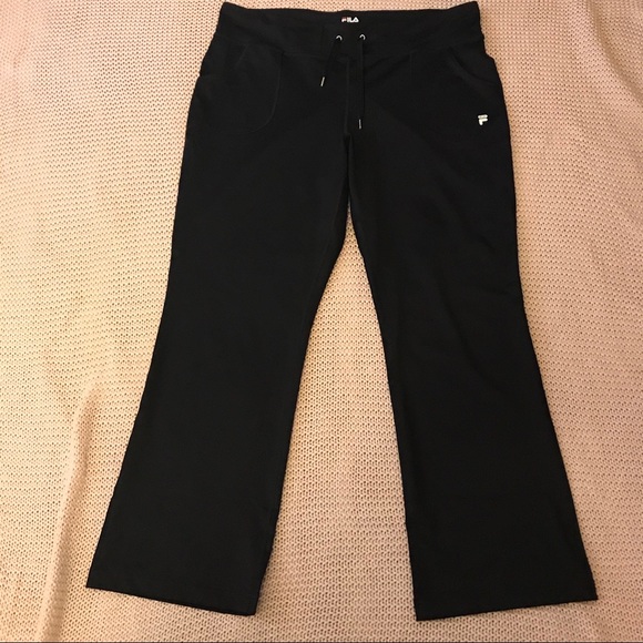 Black Fila Sport Active Pants XXL NWOT